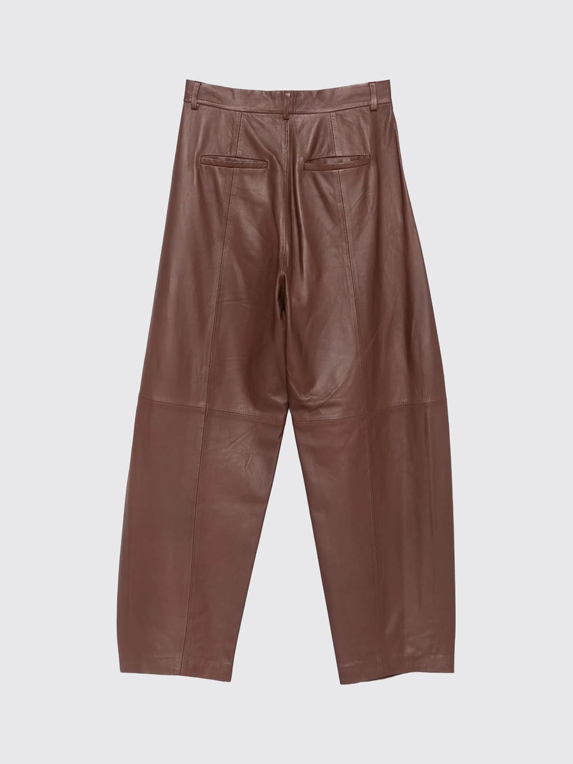 ALYSI PANTS: Pants woman Alysi, Brown - Img 3