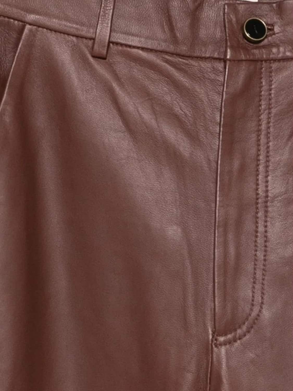 ALYSI PANTS: Pants woman Alysi, Brown - Img 4