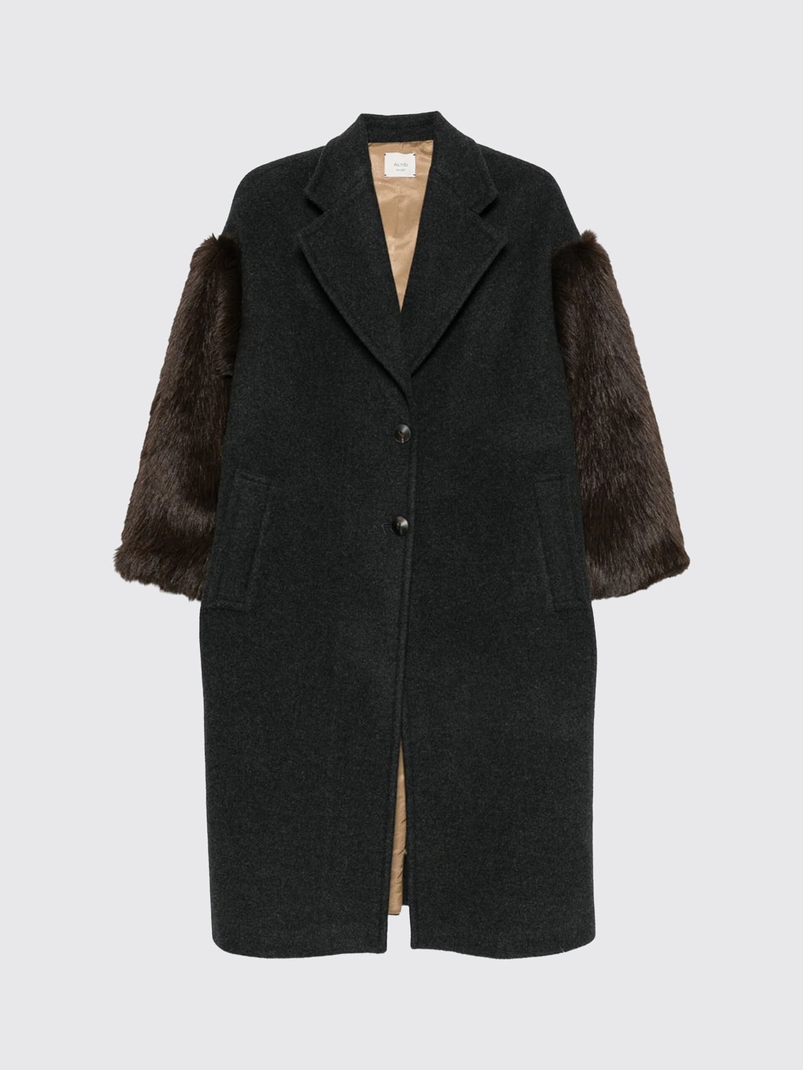 ALYSI CAPPOTTO: Cappotto donna Alysi, Grigio - Img 2