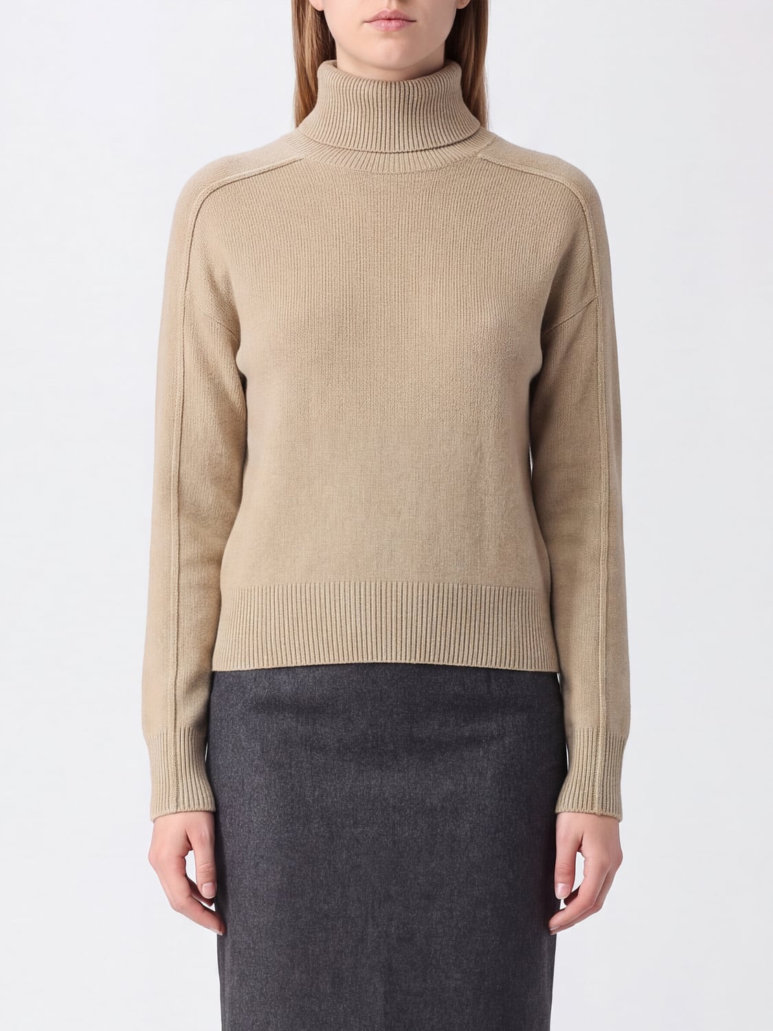 TELA PULL: Pull femme Tela, Safari - Img 1