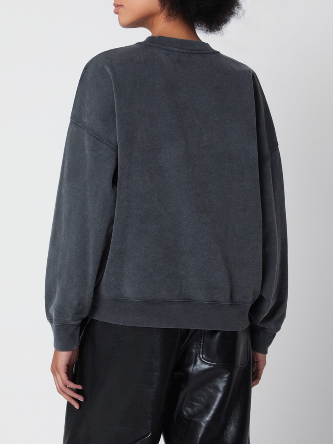 ANINE BING SWEATSHIRT: Sweatshirt damen Anine Bing, Schwarz - Img 2