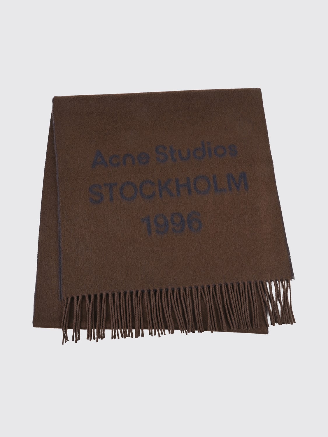 ACNE STUDIOS SCARF: Scarf men Acne Studios, Brown - Img 1
