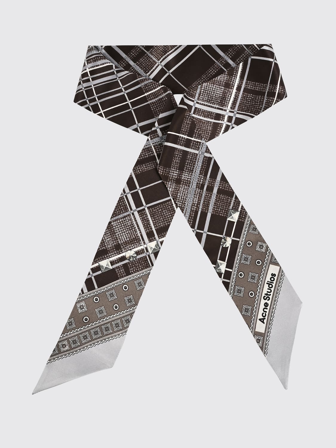 ACNE STUDIOS SCARF: Scarf men Acne Studios, Grey - Img 1