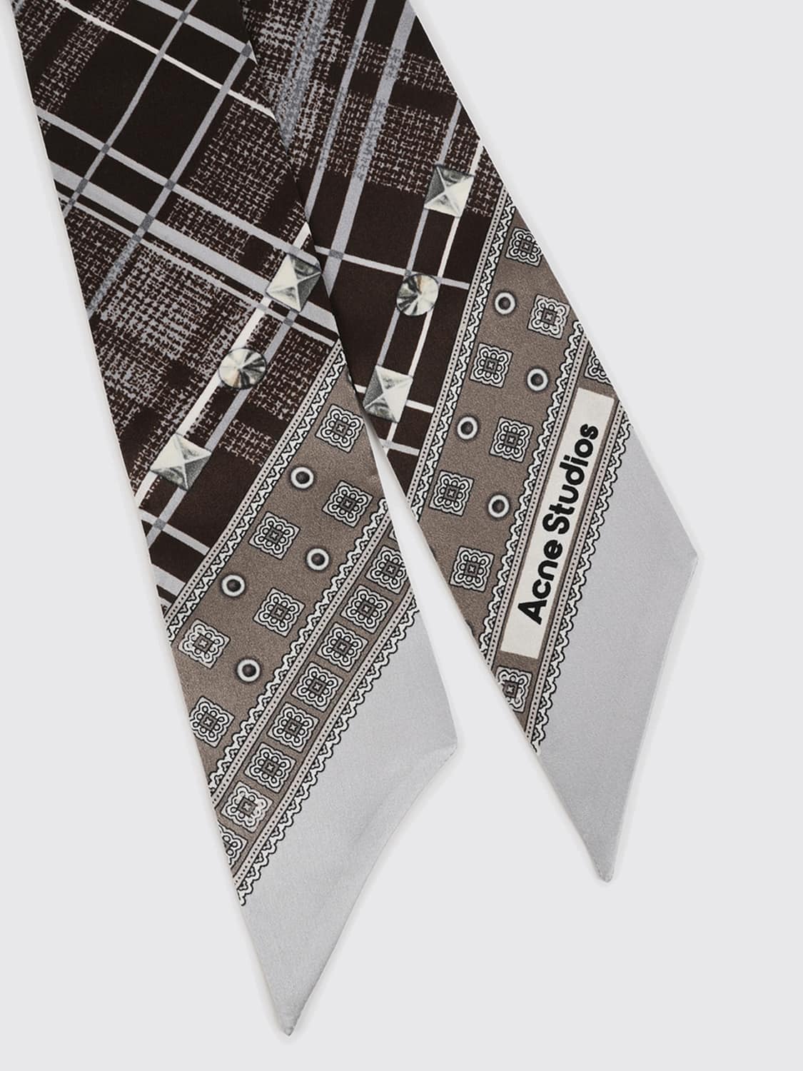 ACNE STUDIOS SCARF: Scarf men Acne Studios, Grey - Img 2