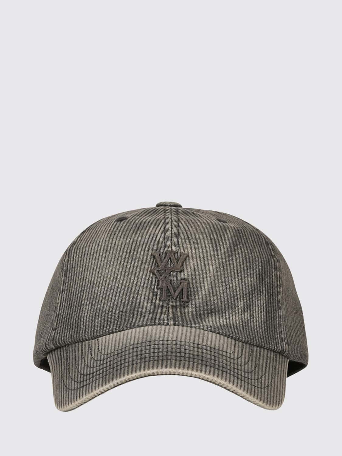 WOOYOUNGMI HAT: Hat men Wooyoungmi, Grey - Img 1