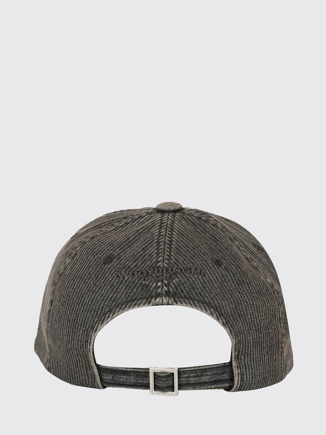 WOOYOUNGMI HAT: Hat men Wooyoungmi, Grey - Img 2