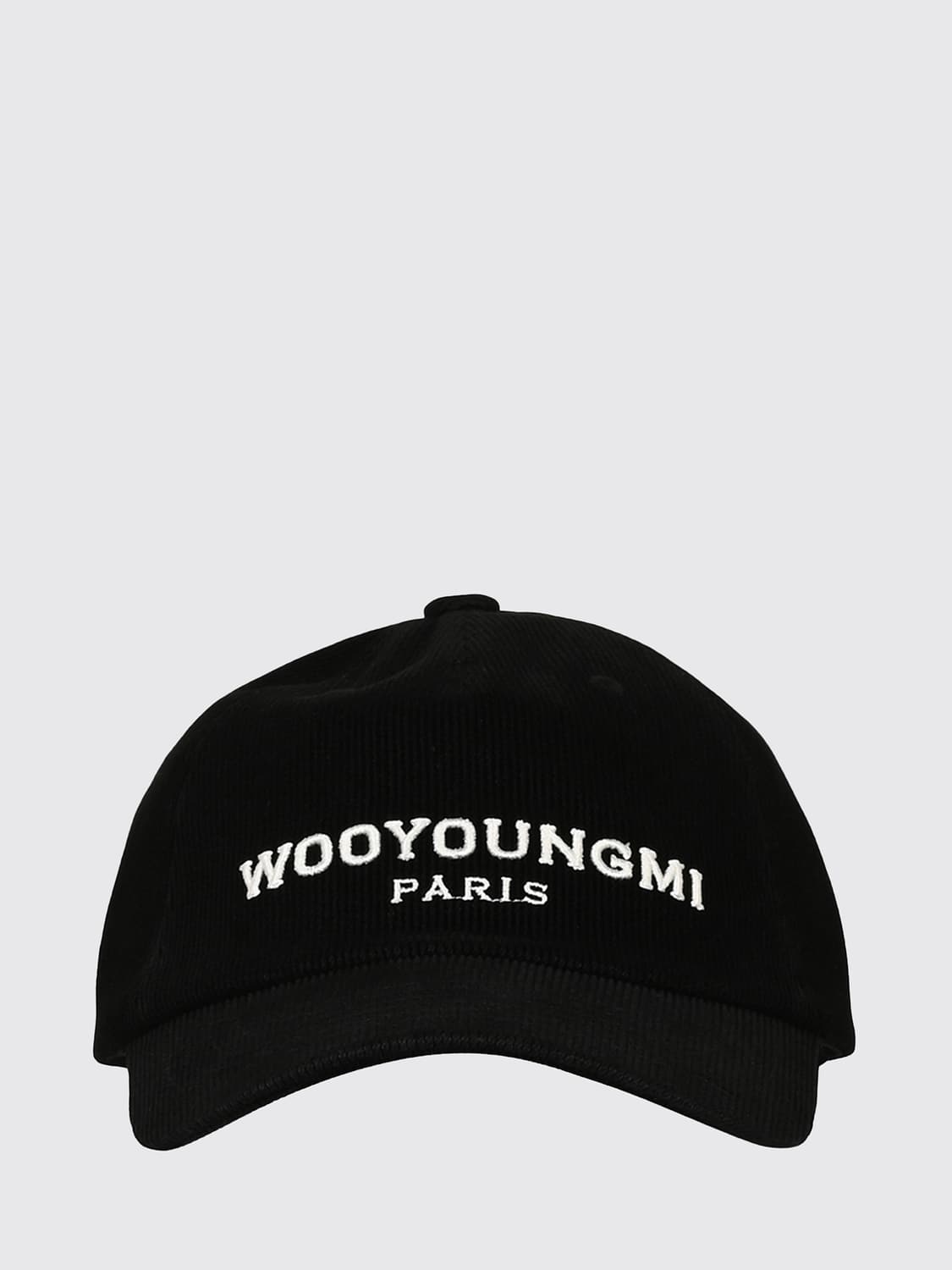 WOOYOUNGMI HAT: Hat men Wooyoungmi, Black - Img 1