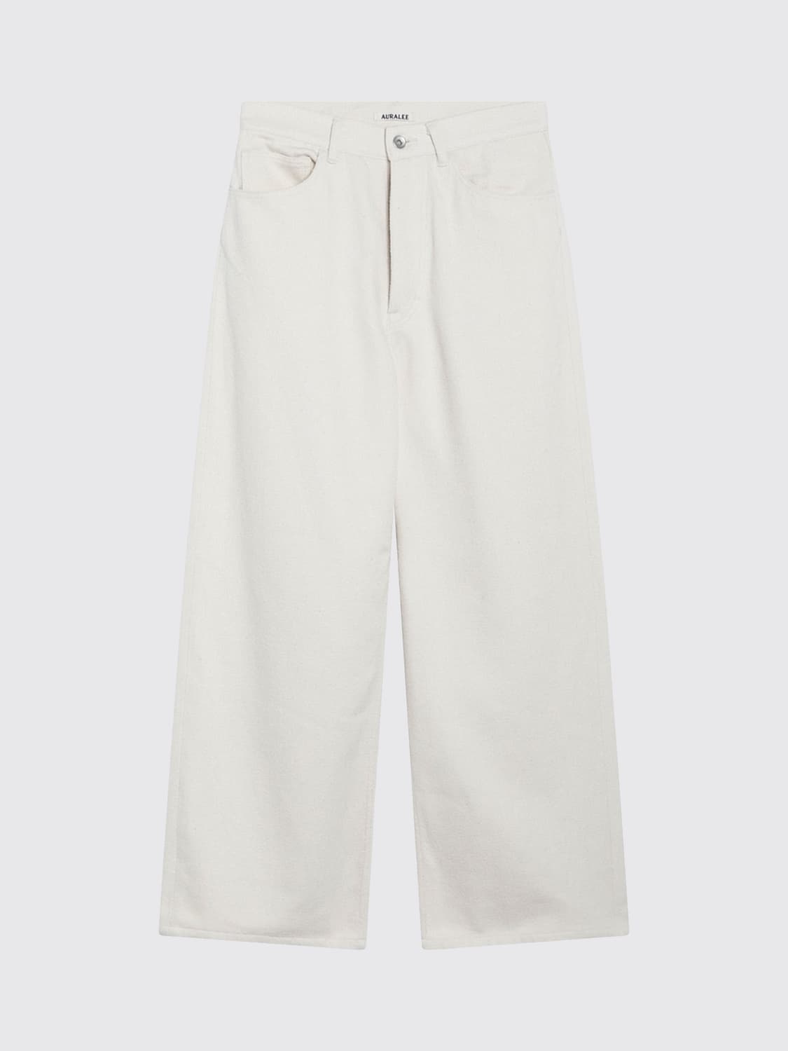 AURALEE PANTS: Pants woman Auralee, Ivory - Img 2