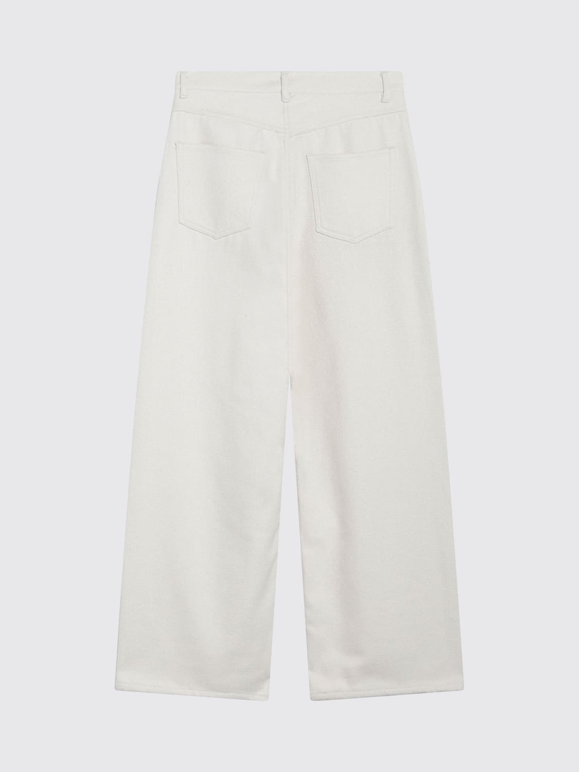 AURALEE PANTS: Pants woman Auralee, Ivory - Img 3