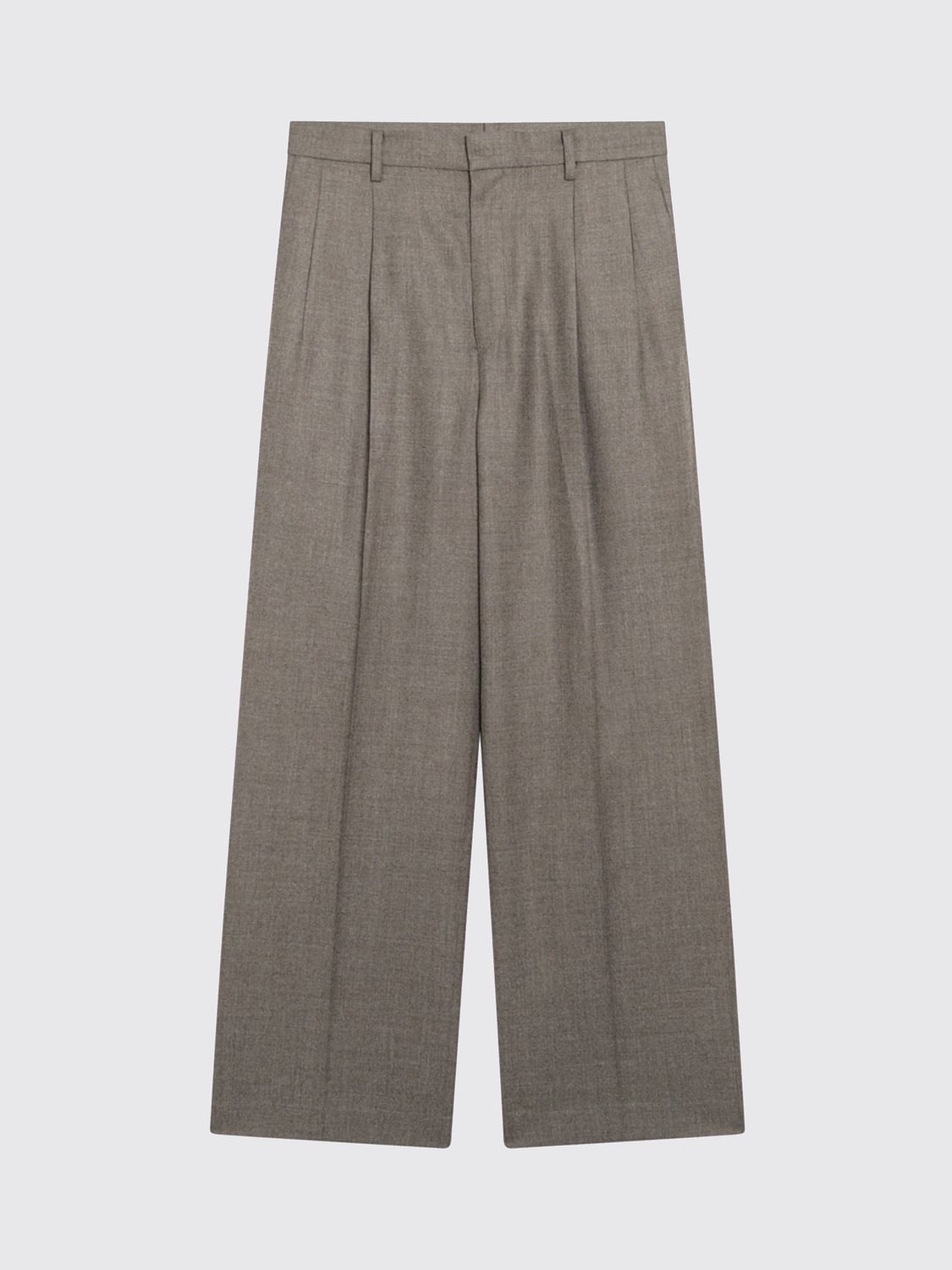 AURALEE PANTS: Pants woman Auralee, Brown - Img 2