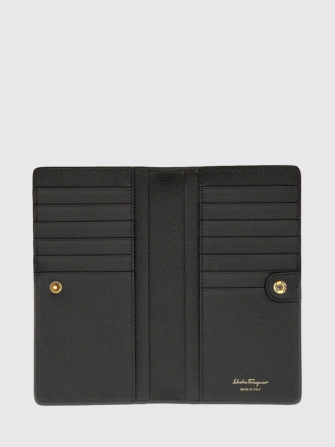 FERRAGAMO WALLET: Wallet woman Ferragamo, Black - Img 2