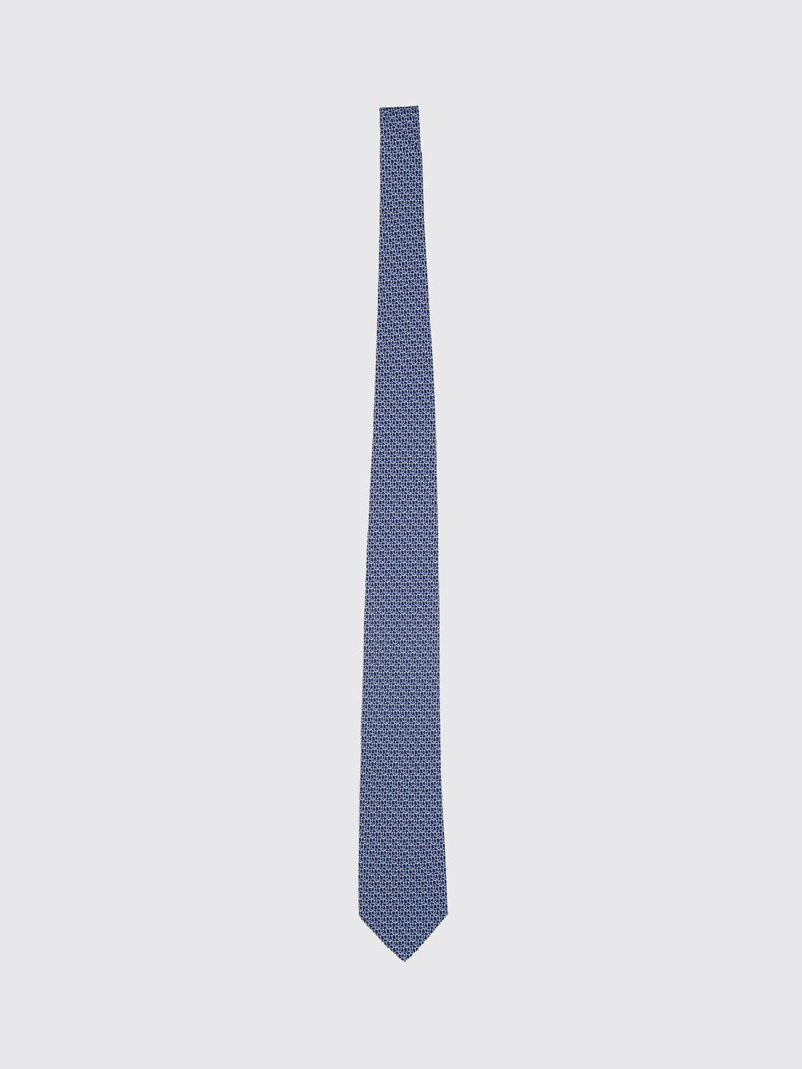 FERRAGAMO TIE: Tie men Ferragamo, Blue - Img 1