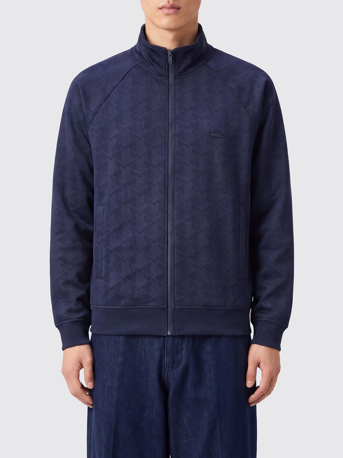 LACOSTE FELPA: Felpa uomo Lacoste, Blue Navy - Img 1