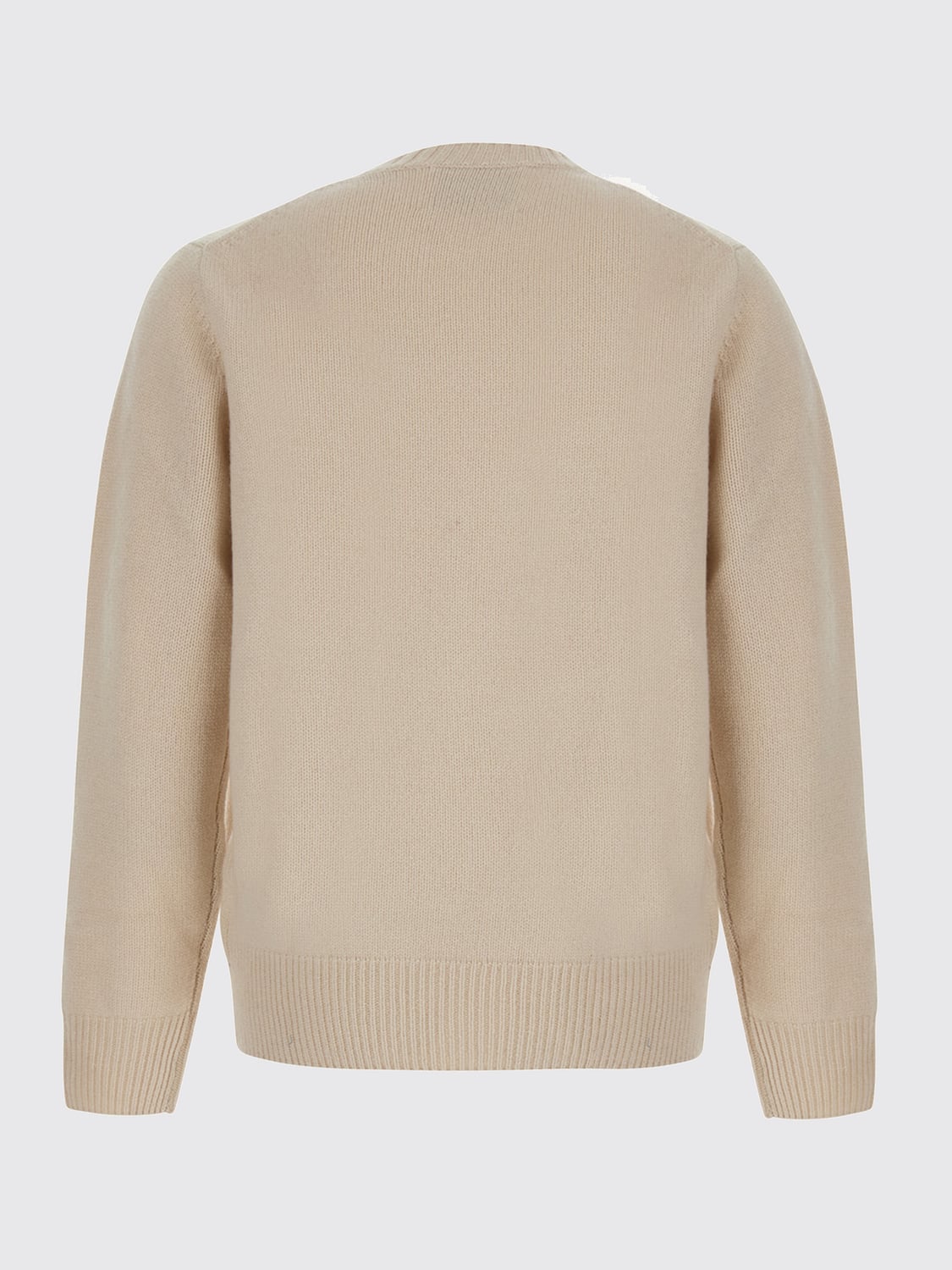 SOFT GOAT SWEATER: Sweater men Soft Goat, Cream - Img 3