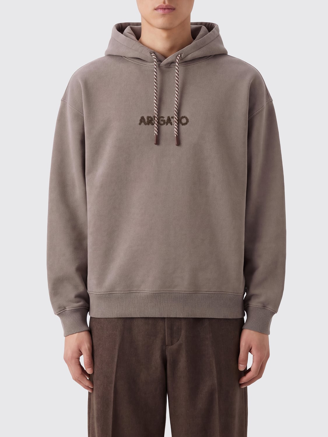 AXEL ARIGATO SWEATSHIRT: Sweatshirt herren Axel Arigato, Kaffee Braun - Img 1