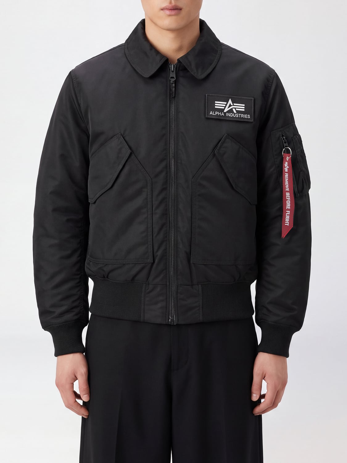 ALPHA INDUSTRIES JACKET: Jacket men Alpha Industries, Grey - Img 1