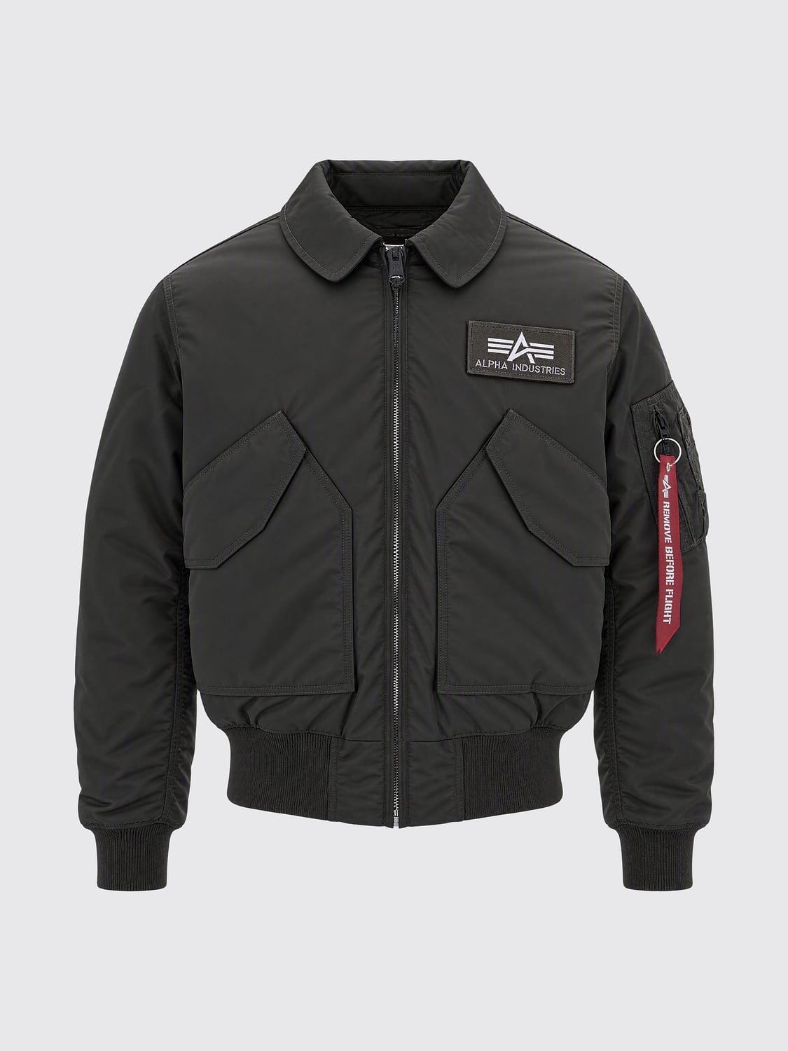 ALPHA INDUSTRIES JACKET: Jacket men Alpha Industries, Grey - Img 2