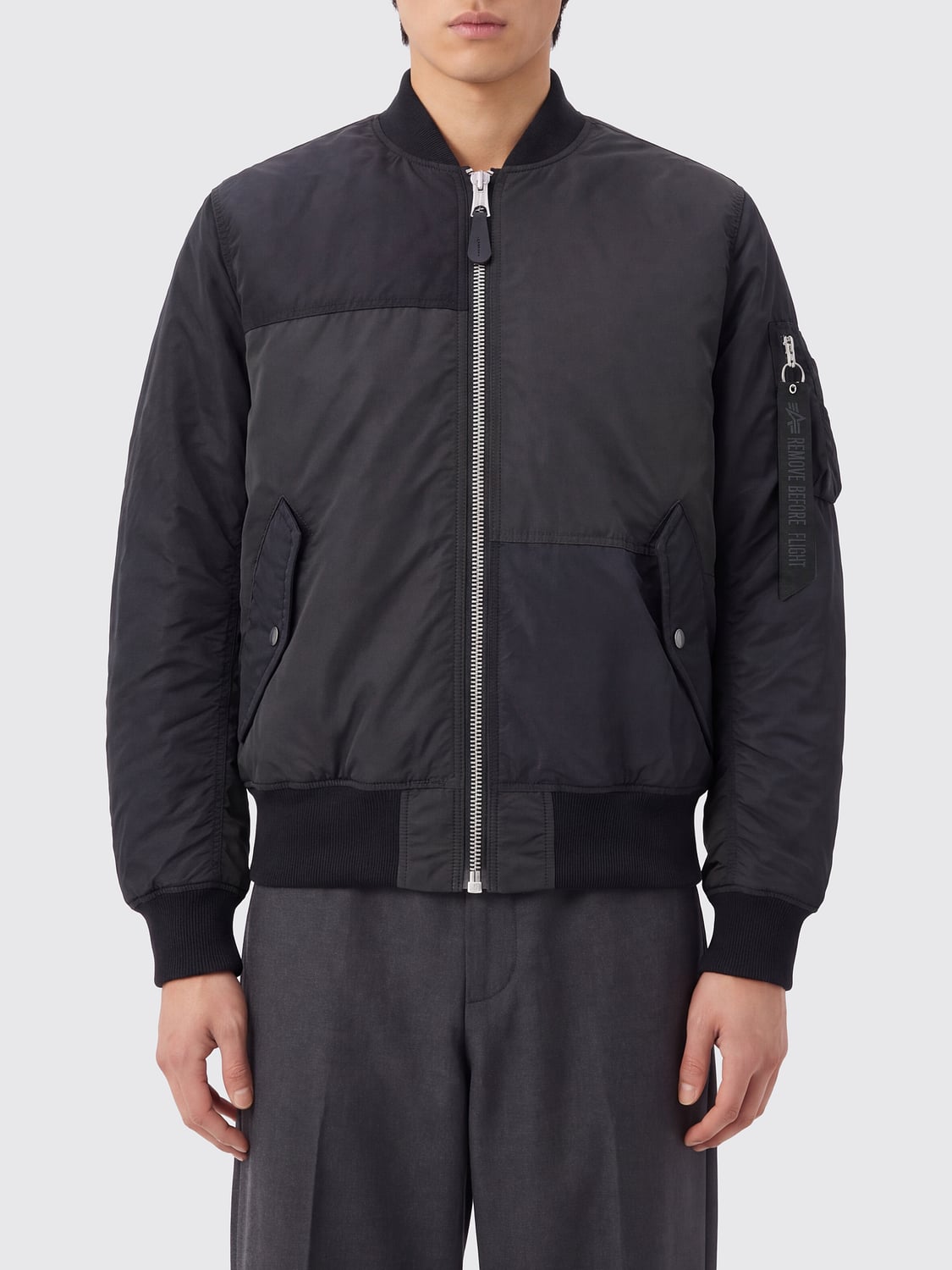 ALPHA INDUSTRIES JACKET: Jacket men Alpha Industries, Black - Img 1