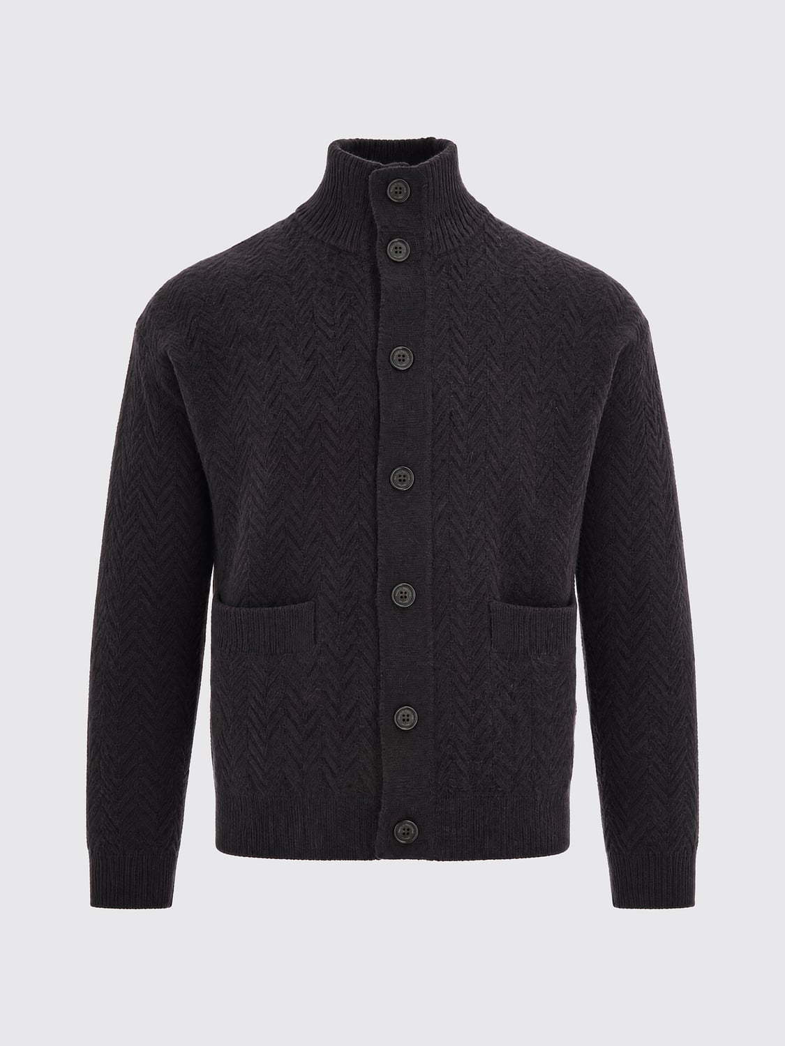 PAOLO PECORA SWEATER: Sweater men Paolo Pecora, Brown - Img 2
