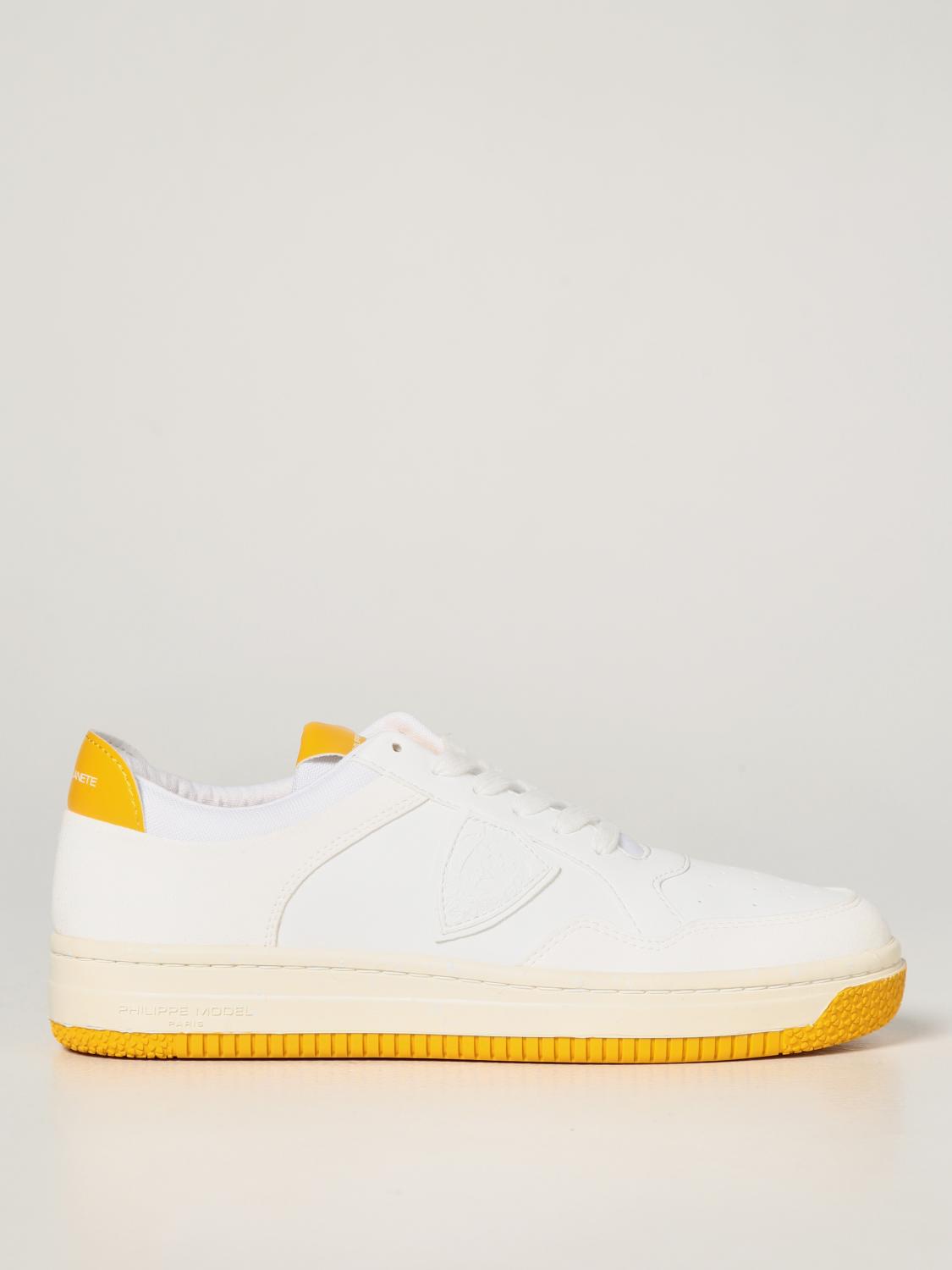 ACBC X PHILIPPE MODEL SNEAKERS: Lyon Philippe Model sneakers, Yellow - Img 1