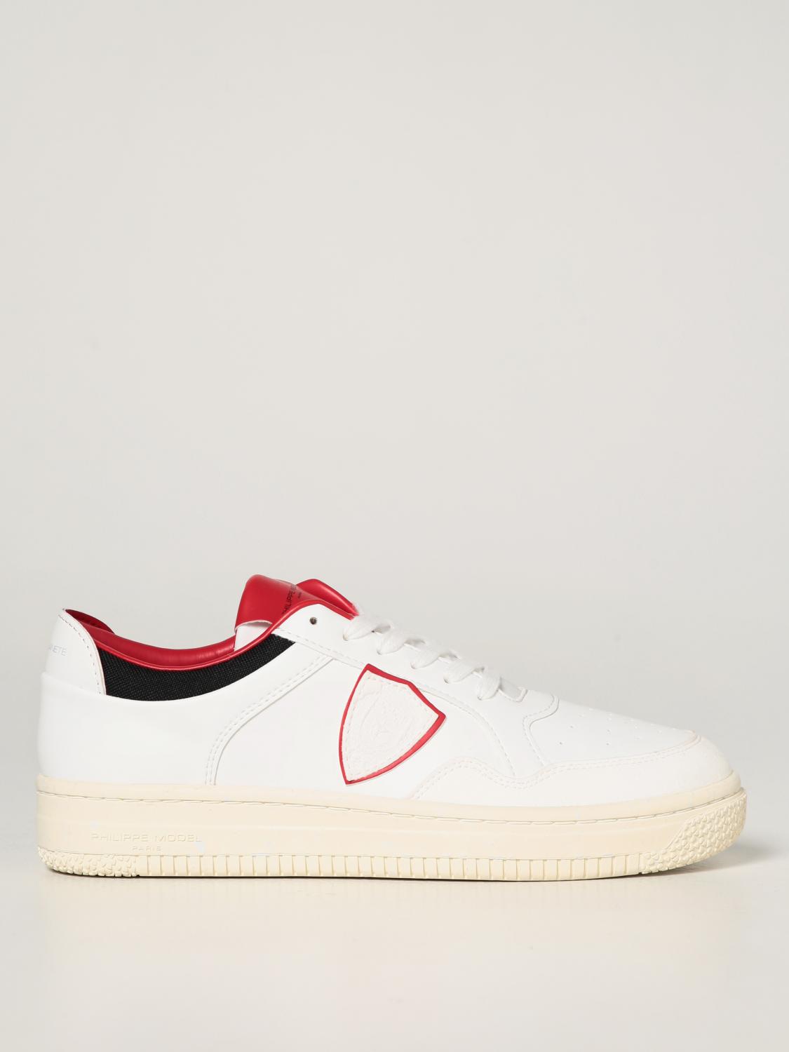 ACBC X PHILIPPE MODEL SNEAKERS: Lyon Philippe Model sneakers, Red - Img 1