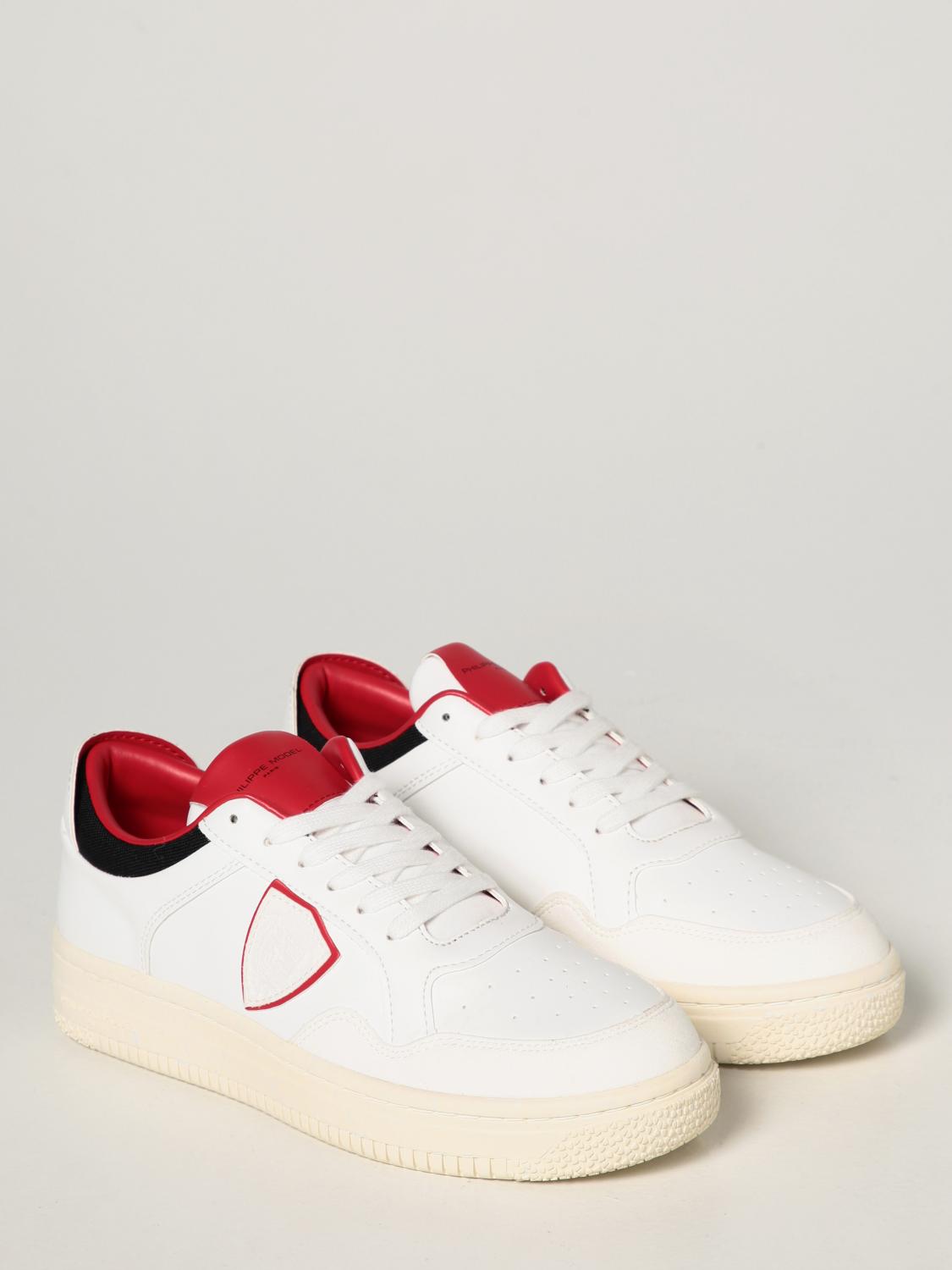ACBC X PHILIPPE MODEL SNEAKERS: Lyon Philippe Model sneakers, Red - Img 2