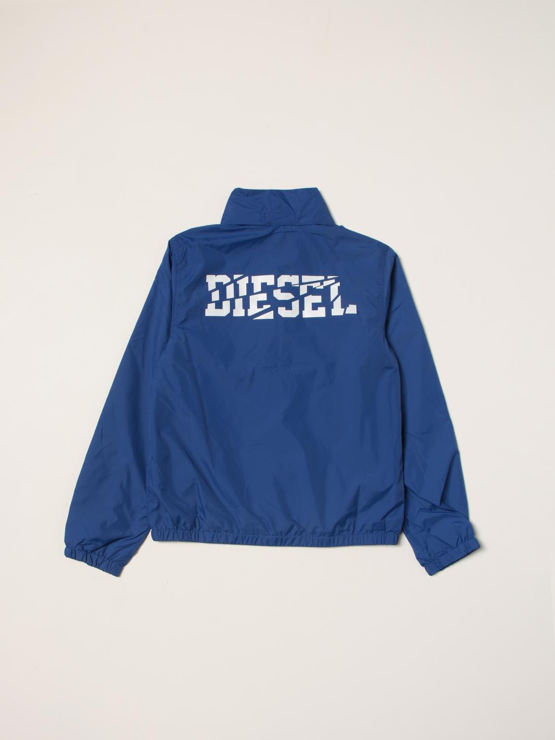 DIESEL 外套: 外套 儿童 Diesel, 蓝色 - Img 2