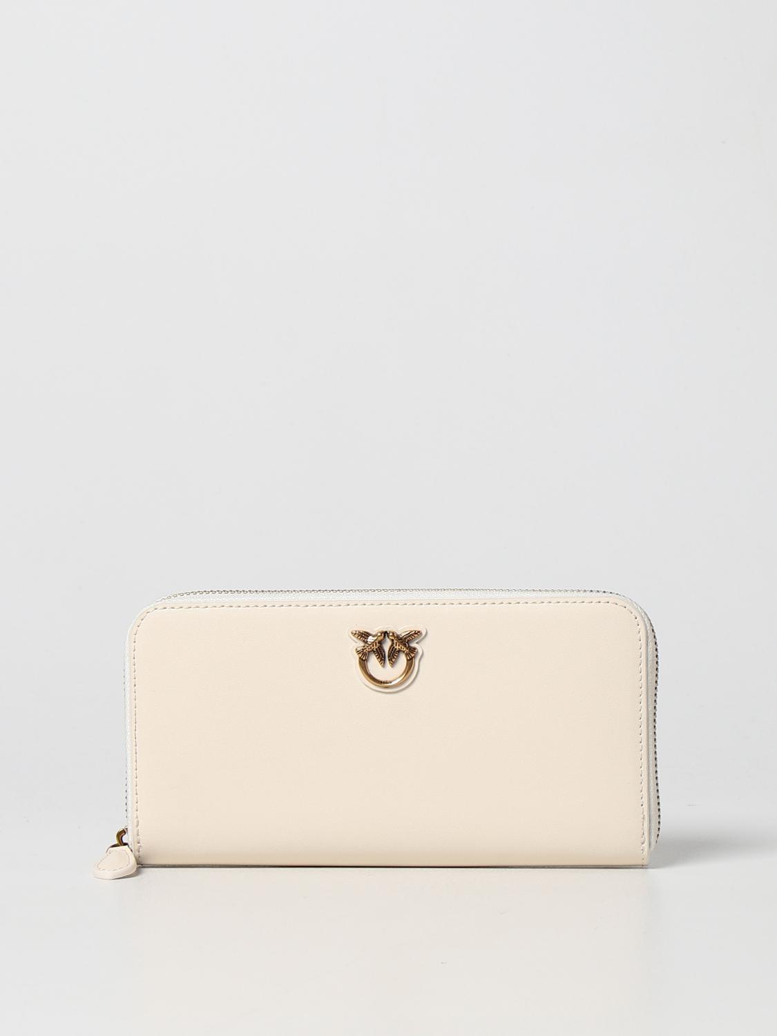 PINKO GELDBÖRSE: Pinko Damen Geldbeutel, Ivory - Img 1