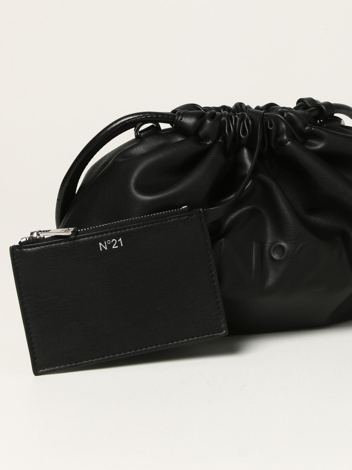 N° 21 CLUTCH: N° 21 Damen Clutch, Schwarz - Img 3