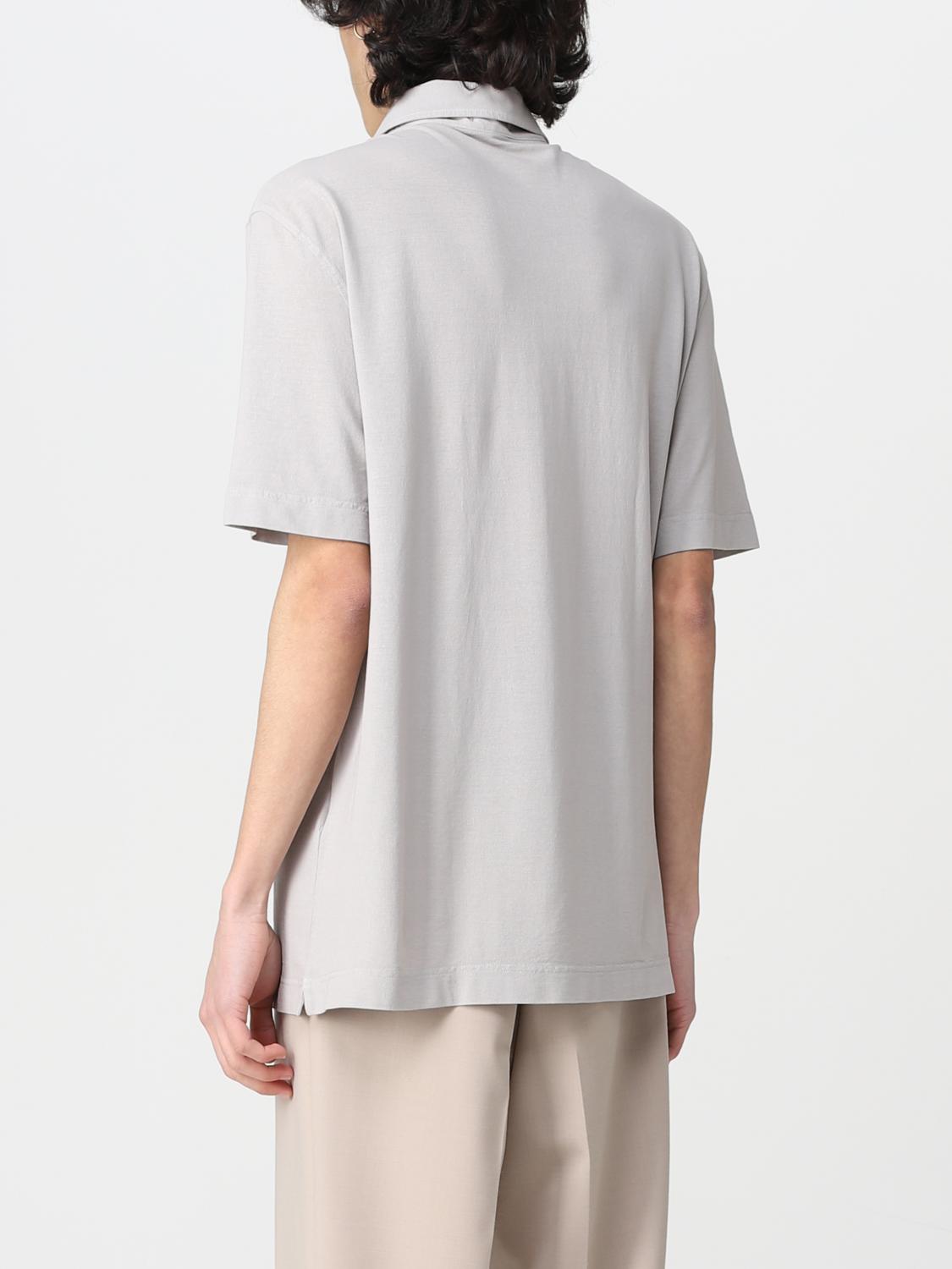 DRUMOHR POLO SHIRT: Drumohr basic short-sleeved polo shirt, Yellow Cream - Img 2