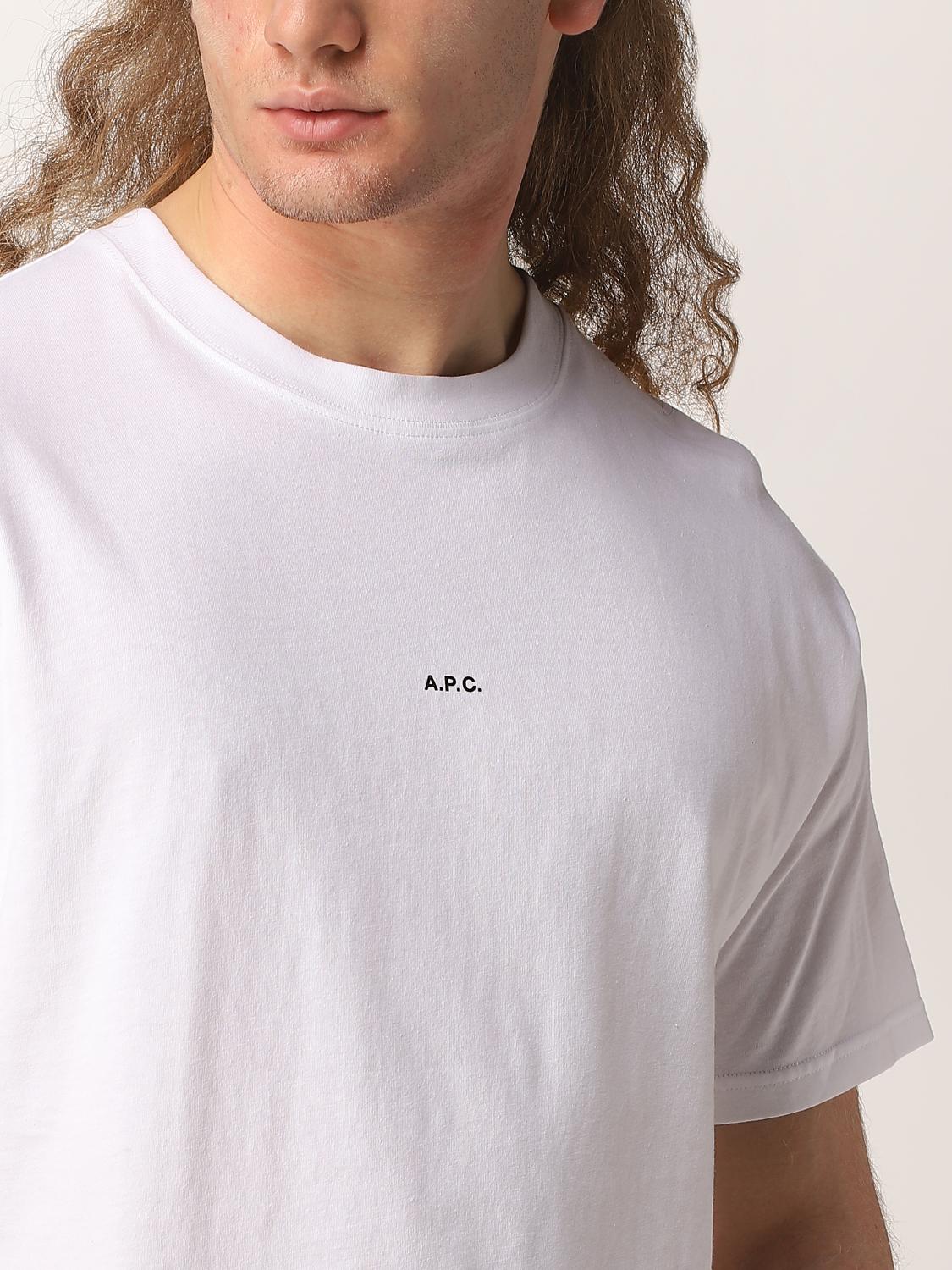 A.P.C. CAMISETA: Camiseta hombre A.P.C., Blanco - Img 4