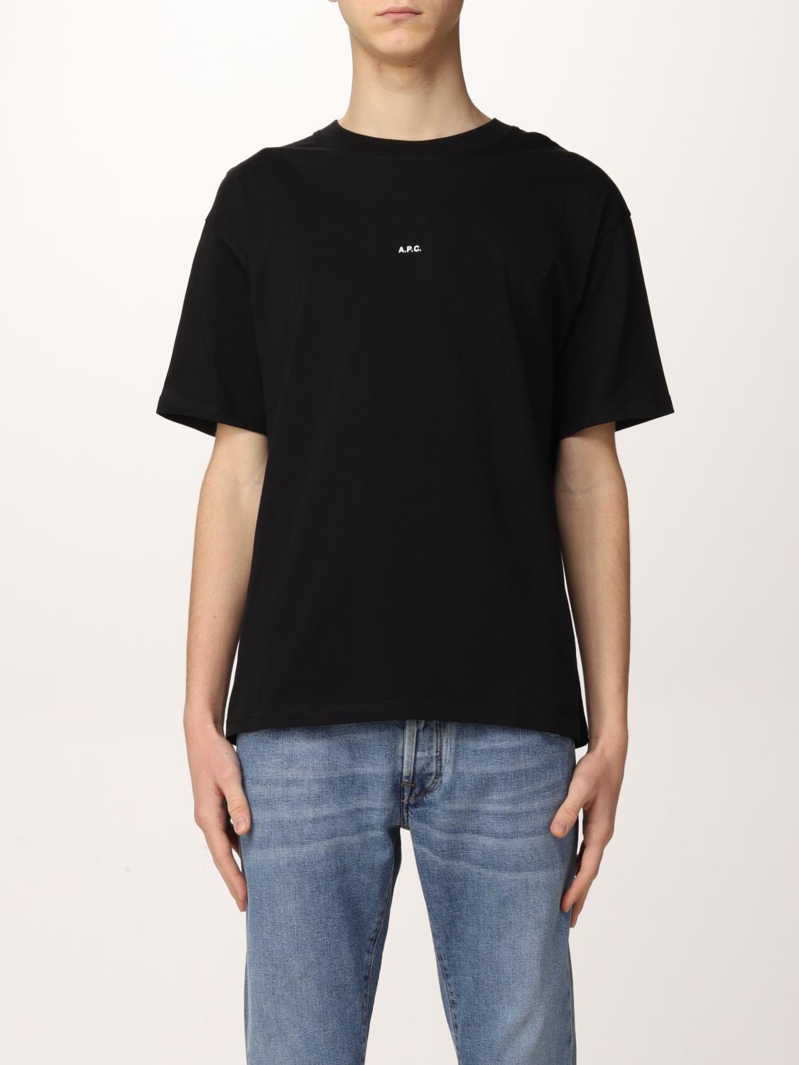 A.P.C. CAMISETA: Camiseta hombre A.P.C., Negro - Img 1