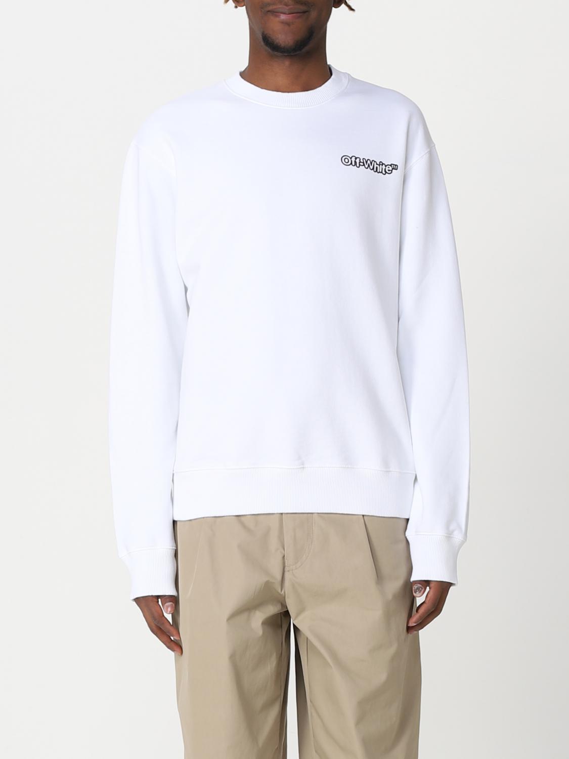 Off-White Felpa con logo OBBA001C99FLE001
