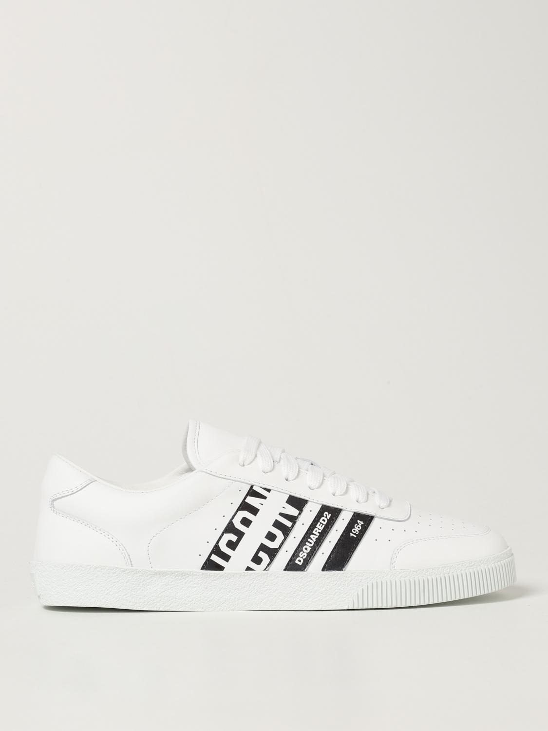 スニーカー Dsquared2 Casual Sneakers In White Calf Leather 23654158_53846820_600.jpg