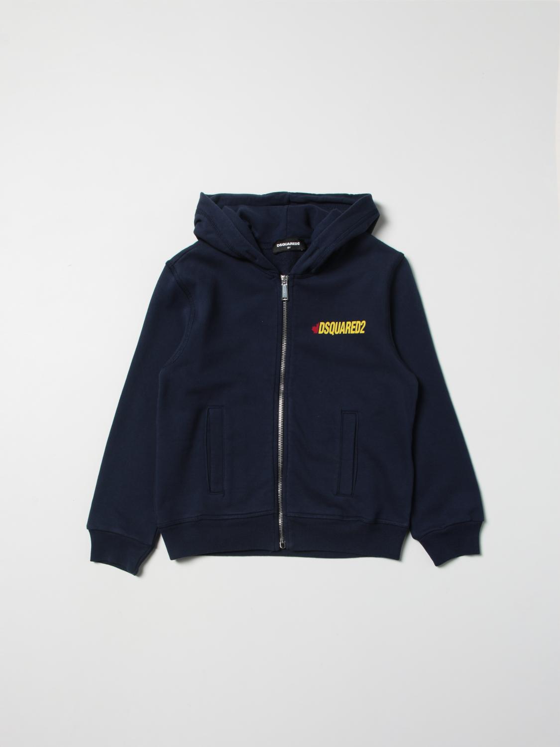 DSQUARED2 PULL: Pull enfant Dsquared2 Junior, Bleu - Img 1