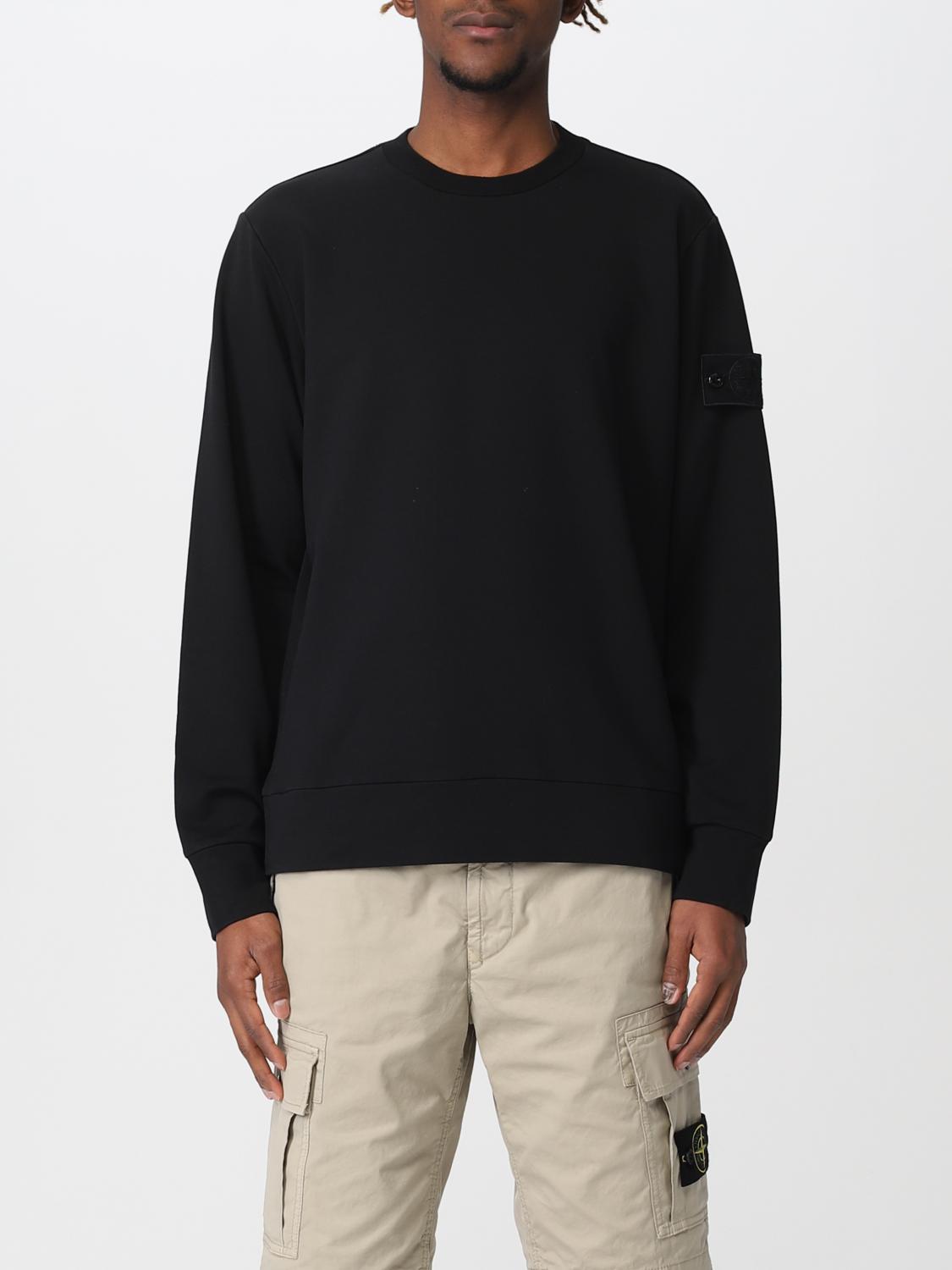 Men Sweatshirt Stone Island Basic Badge Sweatshirt STONE ISLAND