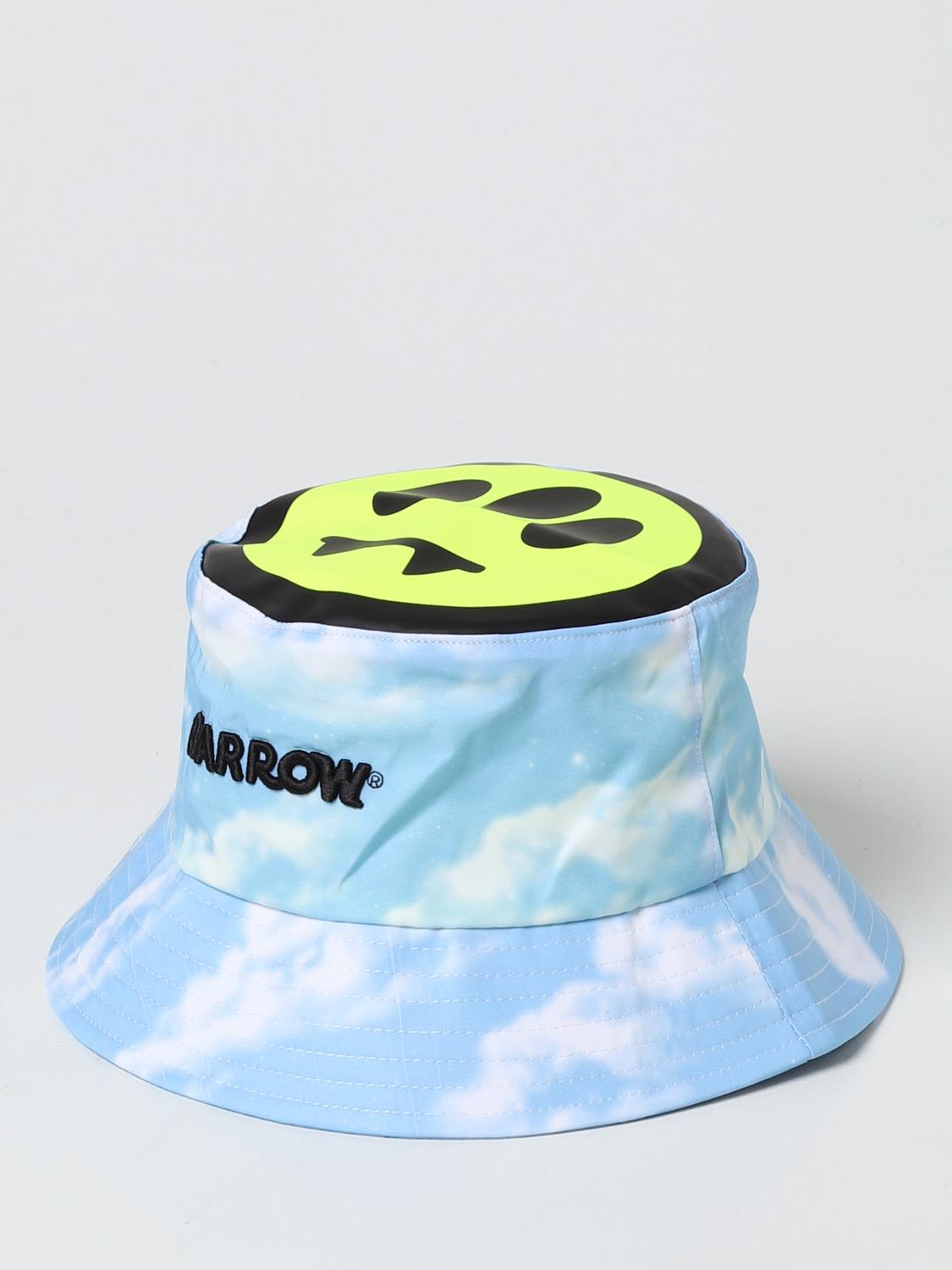 BARROW: Cappello da pescatore con logo Celeste Cappello Barrow