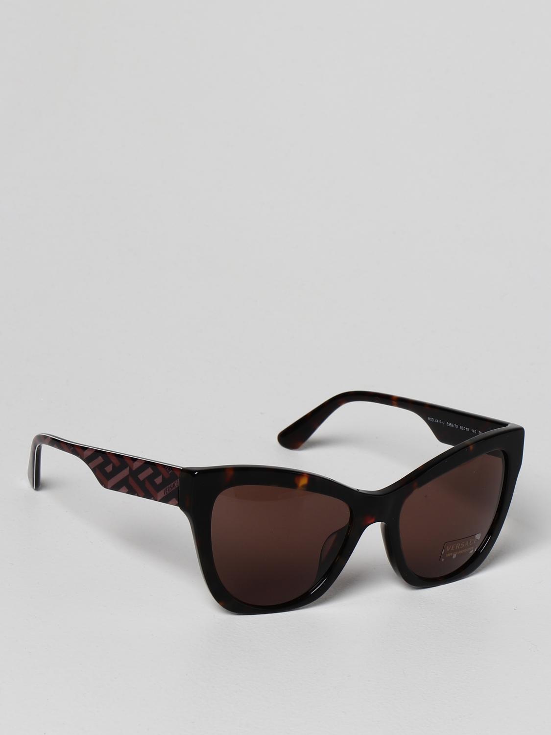 VERSACE SUNGLASSES: Glasses women Versace, Brown - Img 1