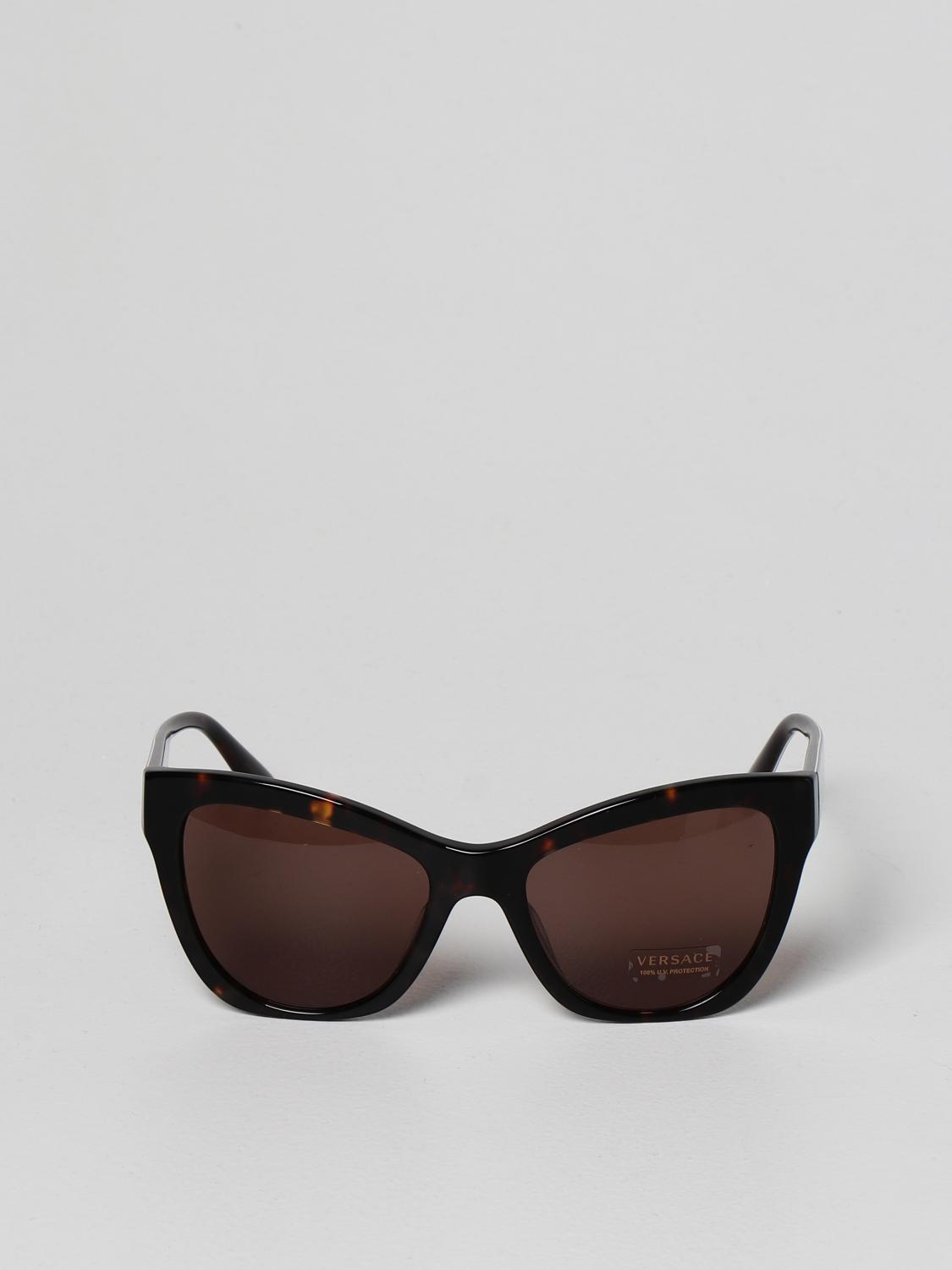 VERSACE SUNGLASSES: Glasses women Versace, Brown - Img 2
