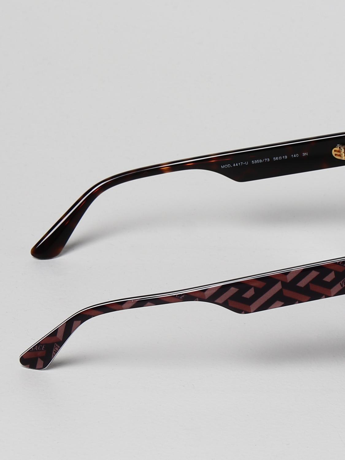 VERSACE SUNGLASSES: Glasses women Versace, Brown - Img 3