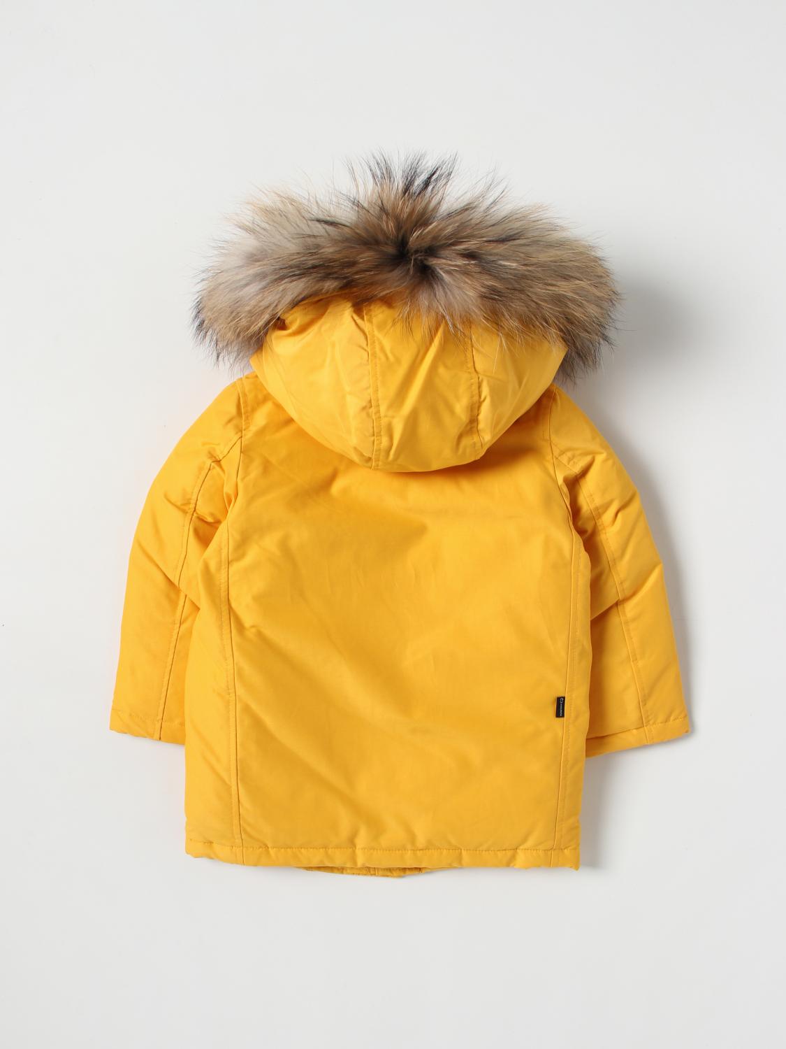 WOOLRICH COAT: Coat kids Woolrich, Yellow - Img 2