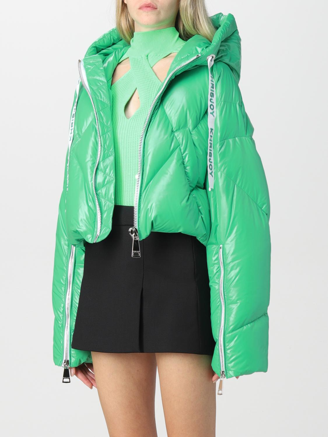 KHRISJOY MANTEL: Khrisjoy Damen Mantel, Grün - Img 3