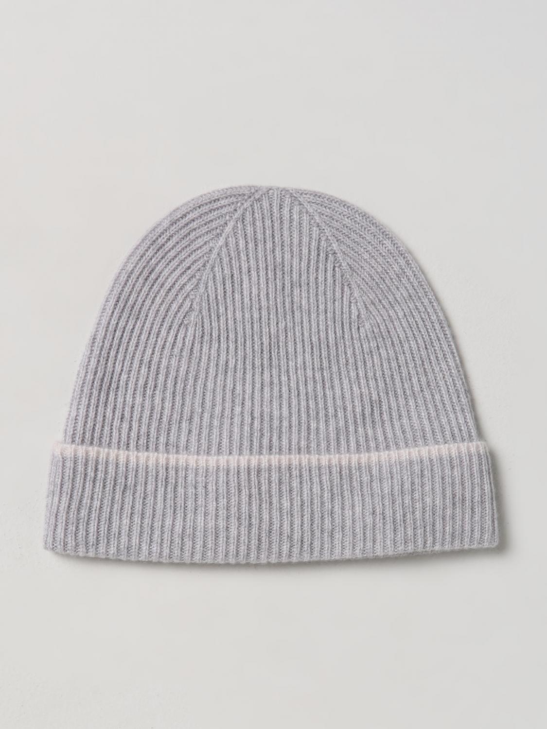 ELEVENTY CAPPELLO: Cappello Eleventy in cashmere, Grigio - Img 1