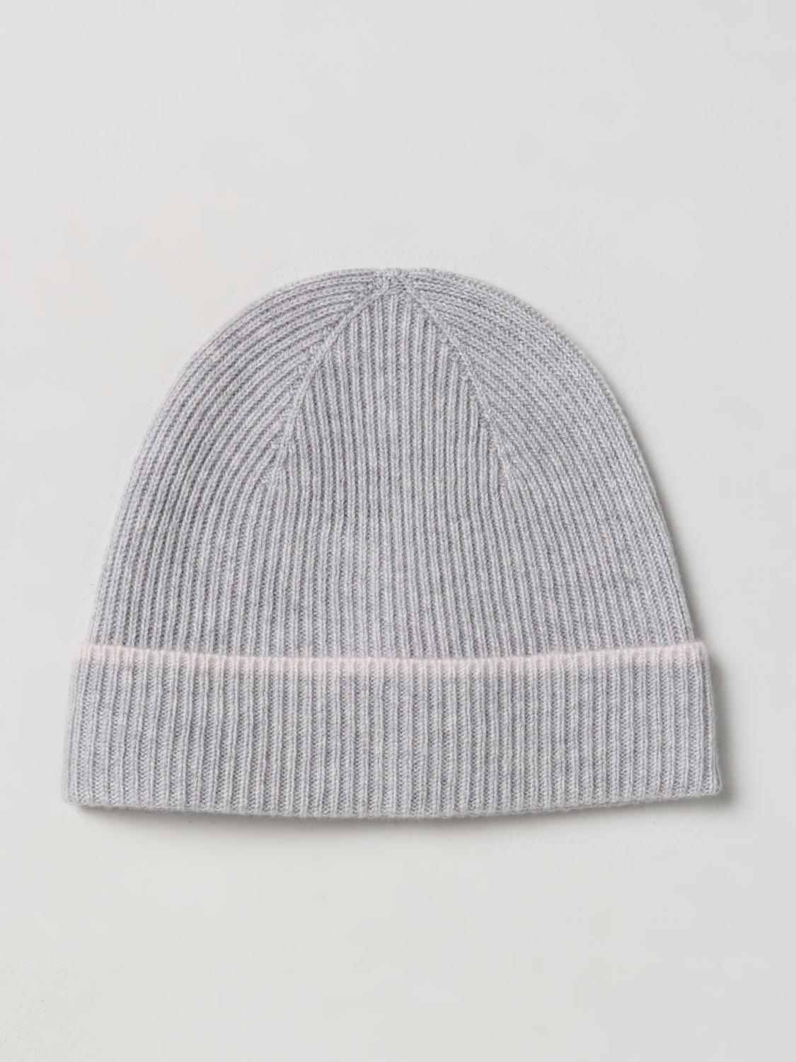 ELEVENTY CAPPELLO: Cappello Eleventy in cashmere, Grigio - Img 2