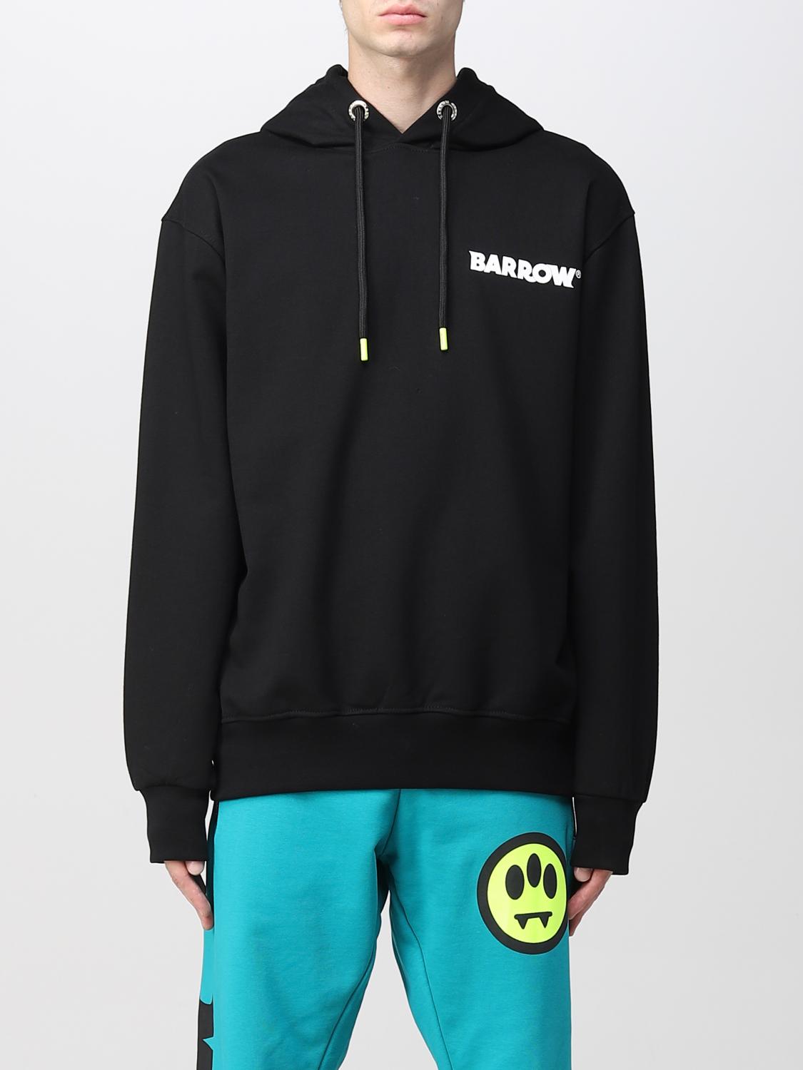 BARROW FELPA: Felpa Barrow con stampa posteriore, Nero - Img 1