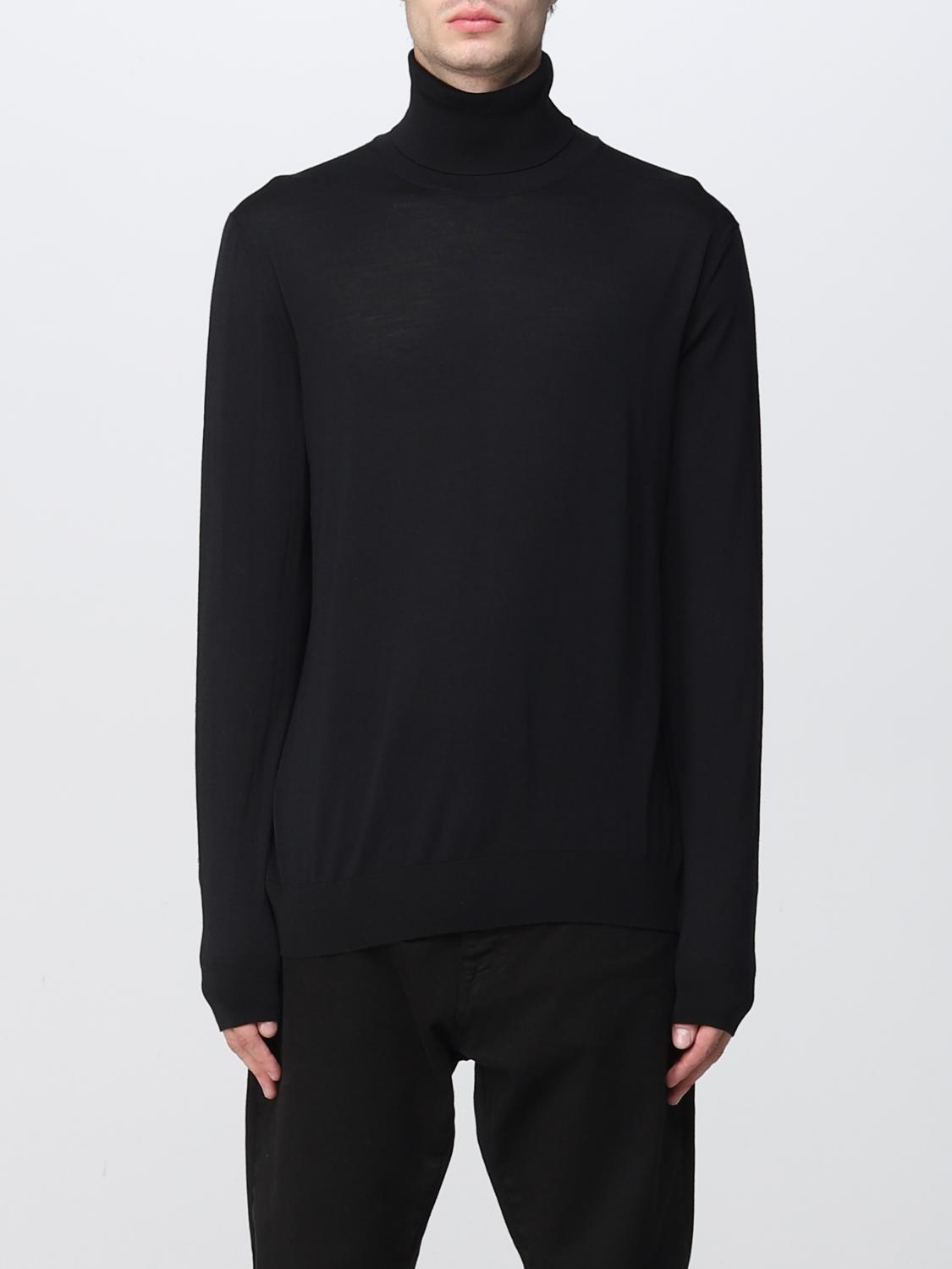 KITON 毛衣: 毛衣 男士 Kiton, 黑色 - Img 1