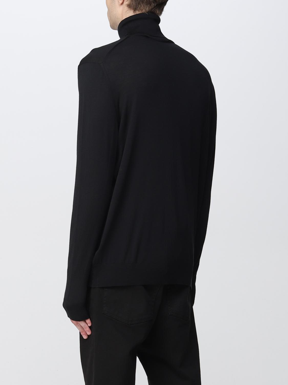 KITON 毛衣: 毛衣 男士 Kiton, 黑色 - Img 2