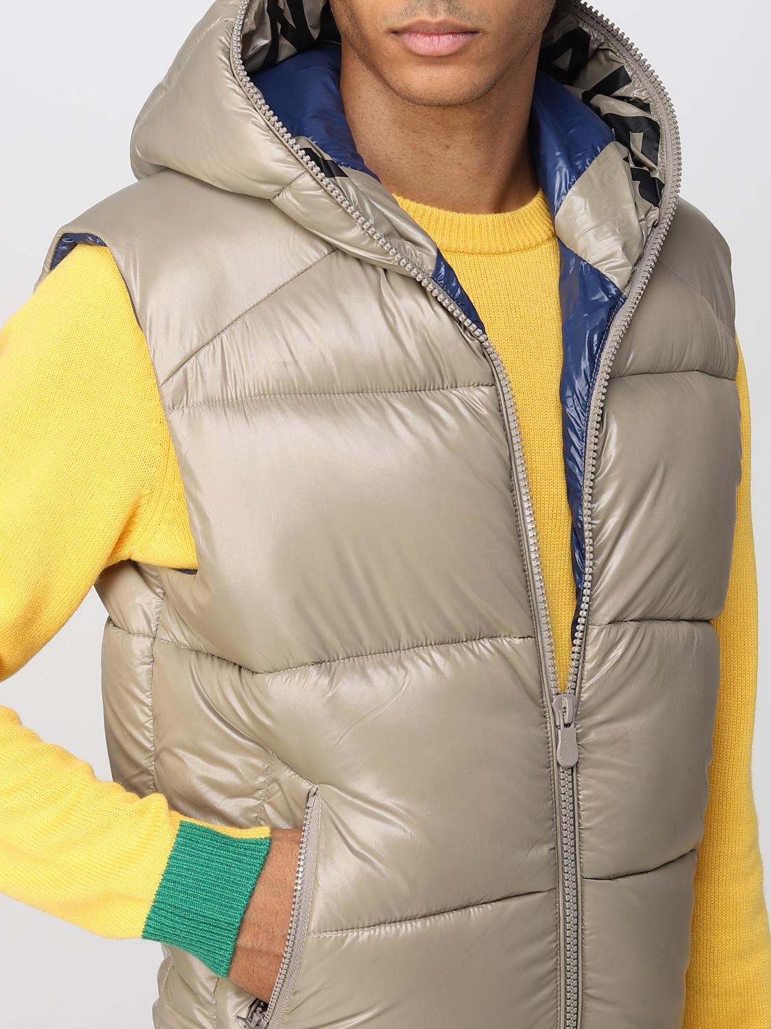 SAVE THE DUCK WESTE: Save The Duck Herren Weste, Grau - Img 4