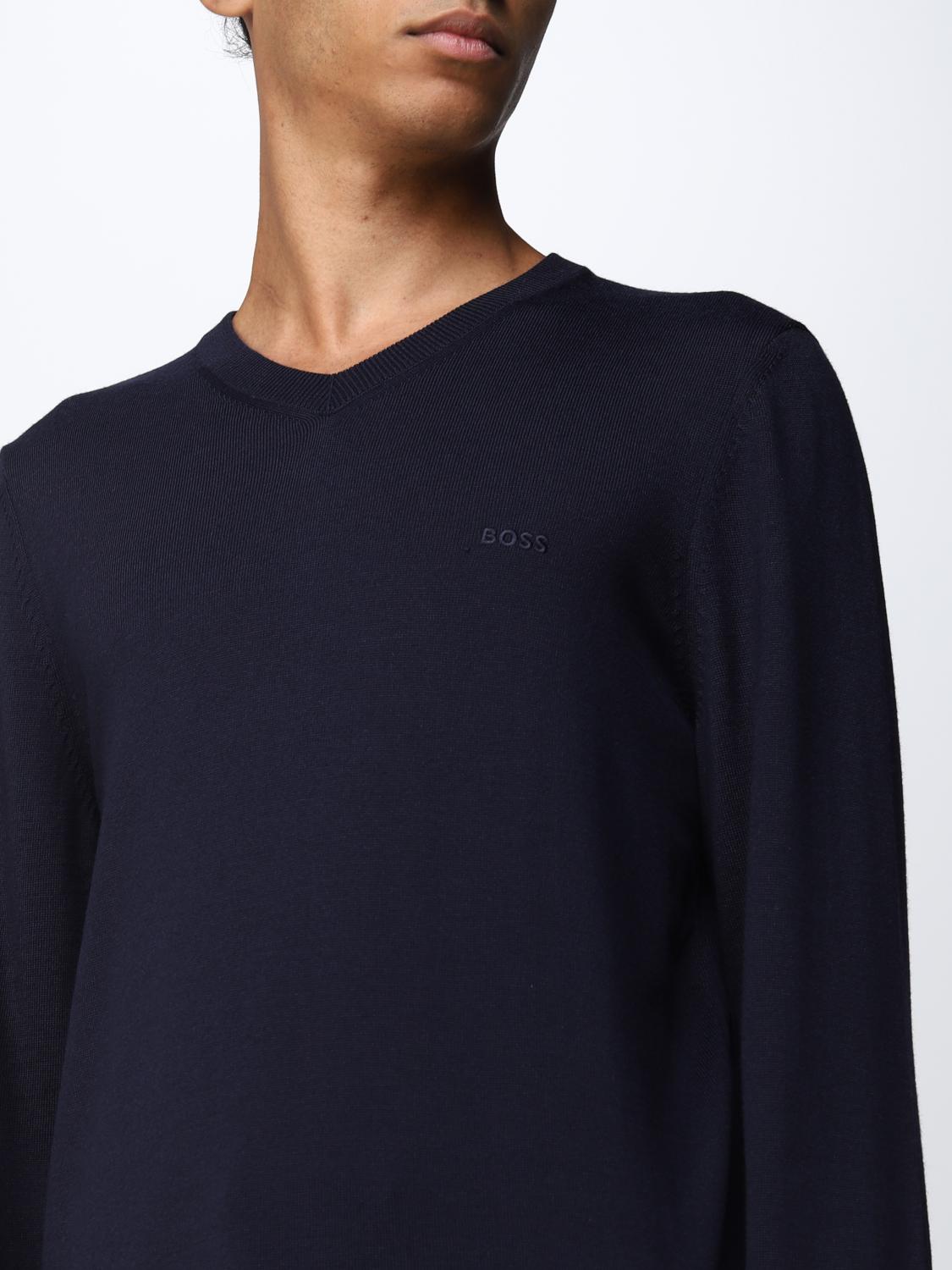BOSS PULL: Pull homme Boss, Bleu - Img 3