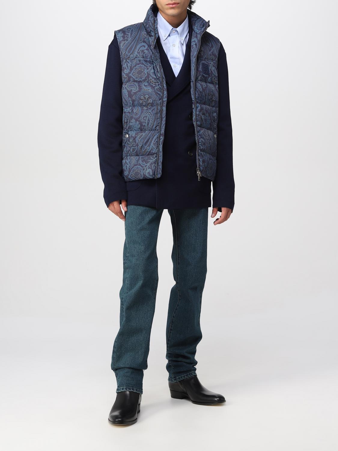 ETRO JACKET: Jacket men Etro, Blue - Img 2